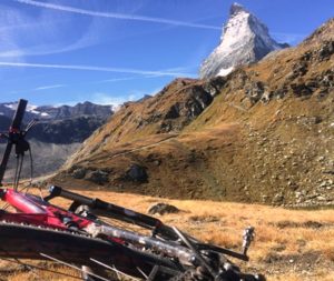 vue sur le Cervin depuis la Haute Route Chamonix Zermatt