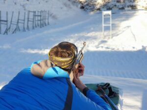 Biathlon tir couché